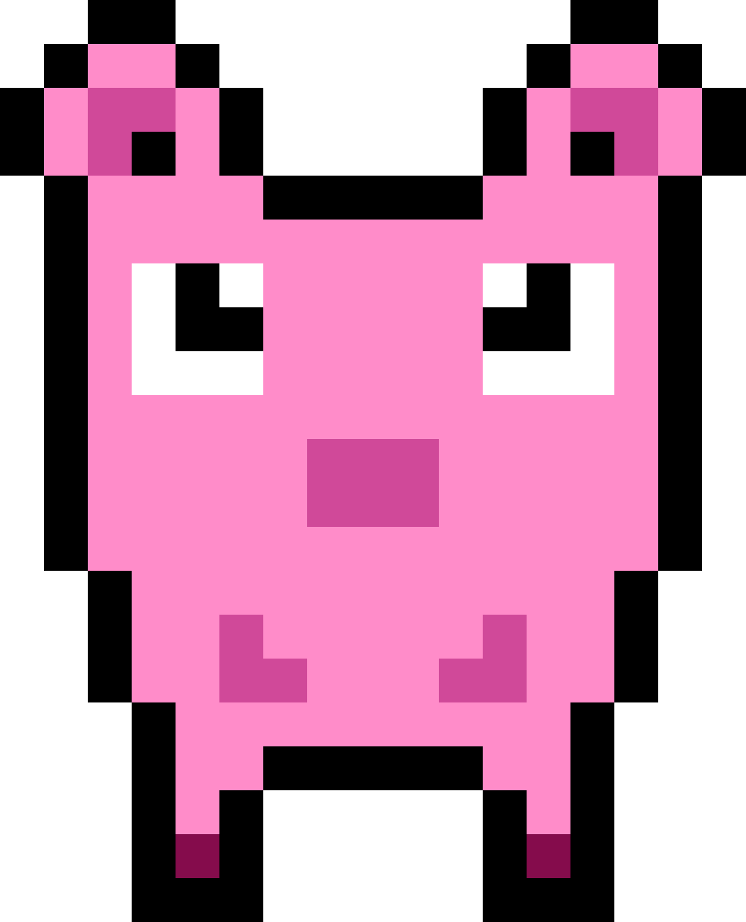 Pink bear companion