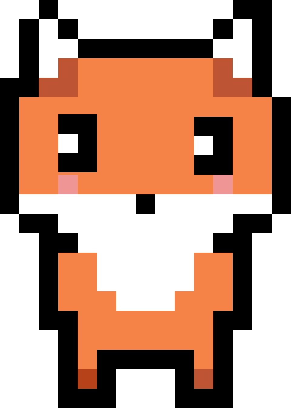 Orange fox companion