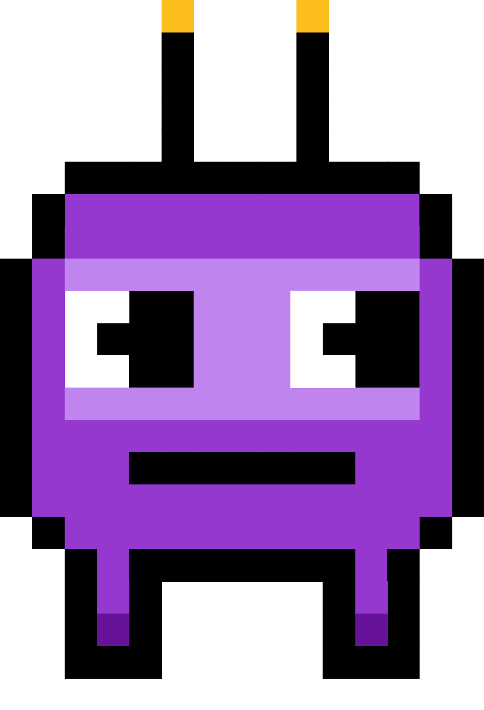Byte, purple companion