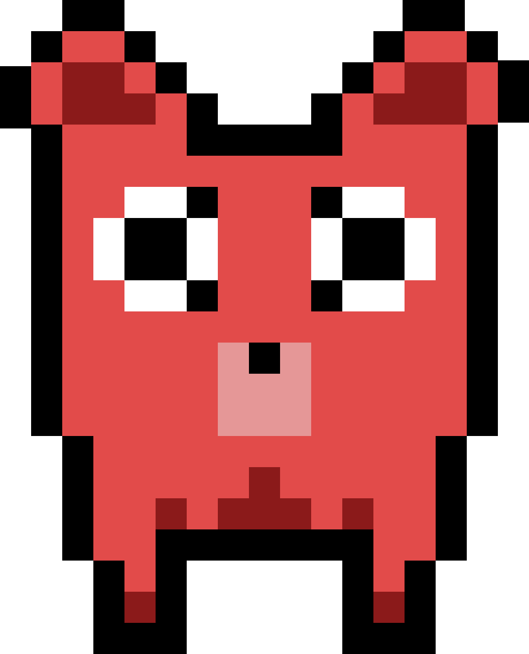 Red bear companion